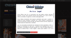 Desktop Screenshot of chicosmexico.com